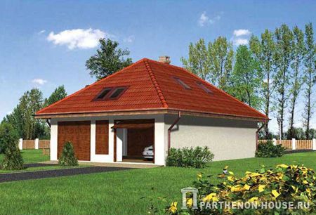 Проект гаража Гараж 25